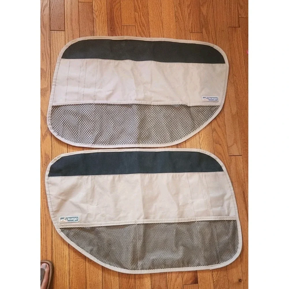 + KURGO Passenger DOOR Pet Scratch Guard PROTECTORS Dog Universal‎ Car Pockets +